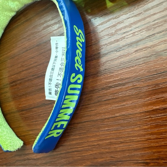 Disney World Summer Fun Inflated Swim Tube Mickey Ears Headband EUC - Picture 5 of 10